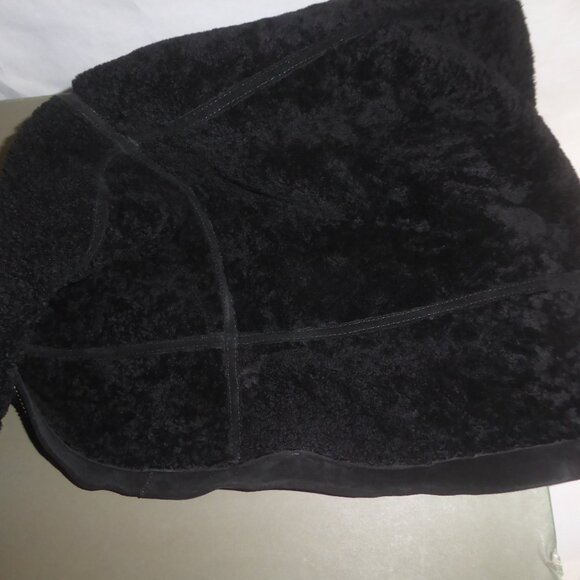 SOLD UGG Fiorentina Made In Italy Suede Thigh High Cuffable Wedge Heel Boots NIB - Picture 7 of 16